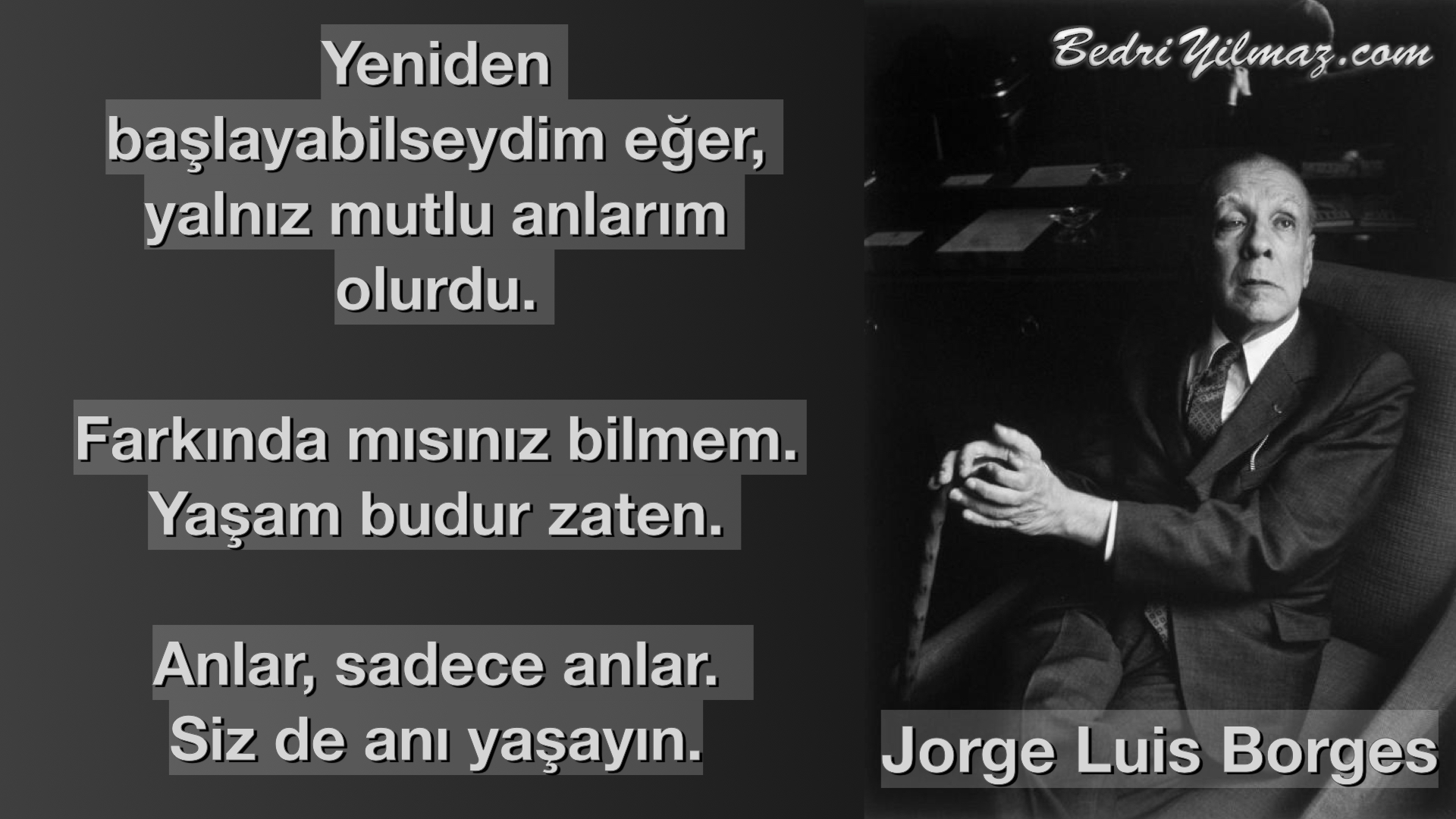 Anı Yaşamak - Jorge Luis Borges