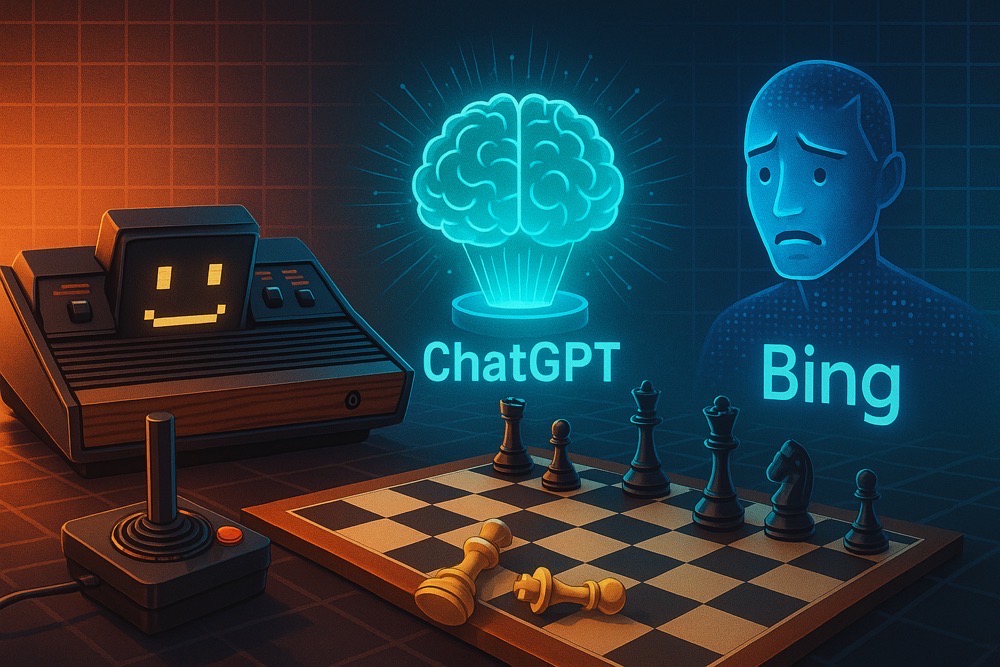 Atari 2600 ChatGPT ve Microsoft Bing Yapay Zekalarını Satrançta Hezimete Uğrattı