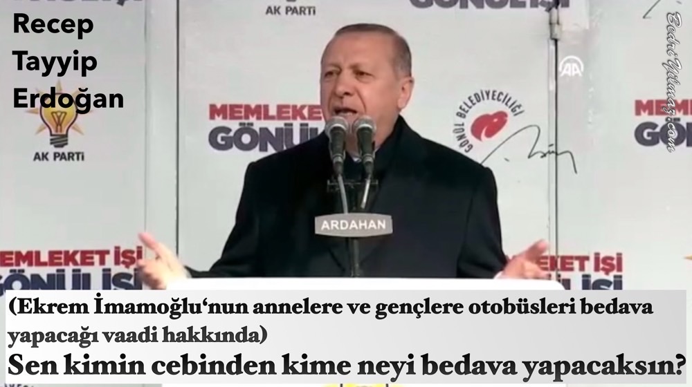 Bedava - Recep Tayyip Erdoğan