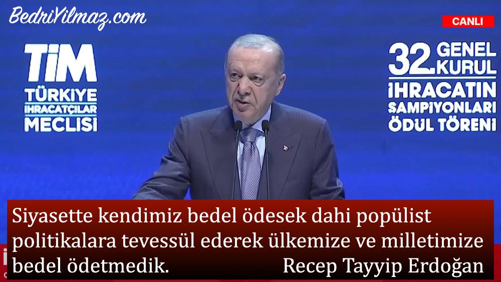 Bedel - Recep Tayyip Erdoğan