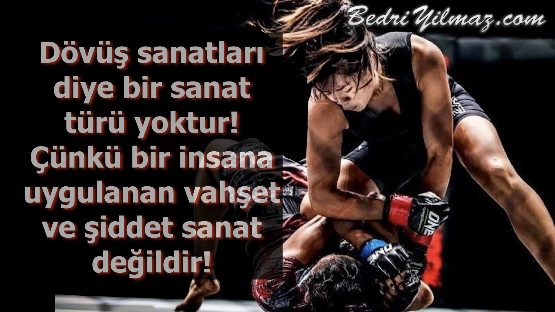 Dövüş Sanatları Diye Bir Sanat Türü Yoktur - Bedri Yılmaz