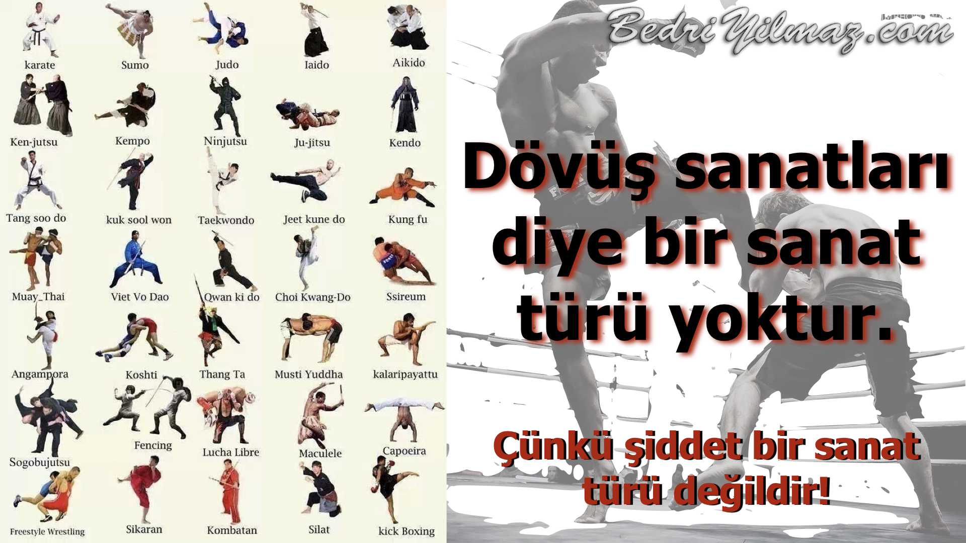 Dövüş Sanatları Yoktur - Bedri Yılmaz