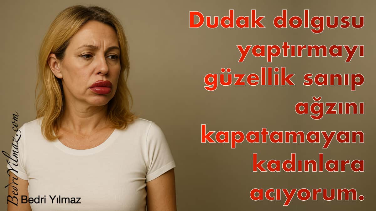 Dudak Dolgusu - Bedri Yılmaz