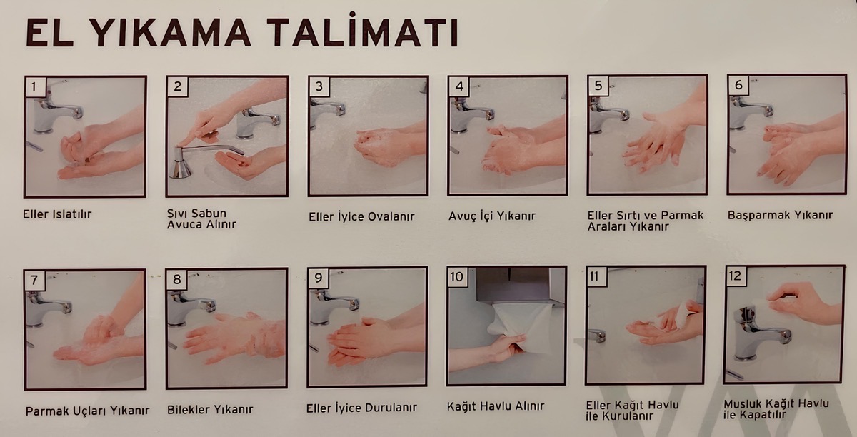 El Yıkama Talimatı