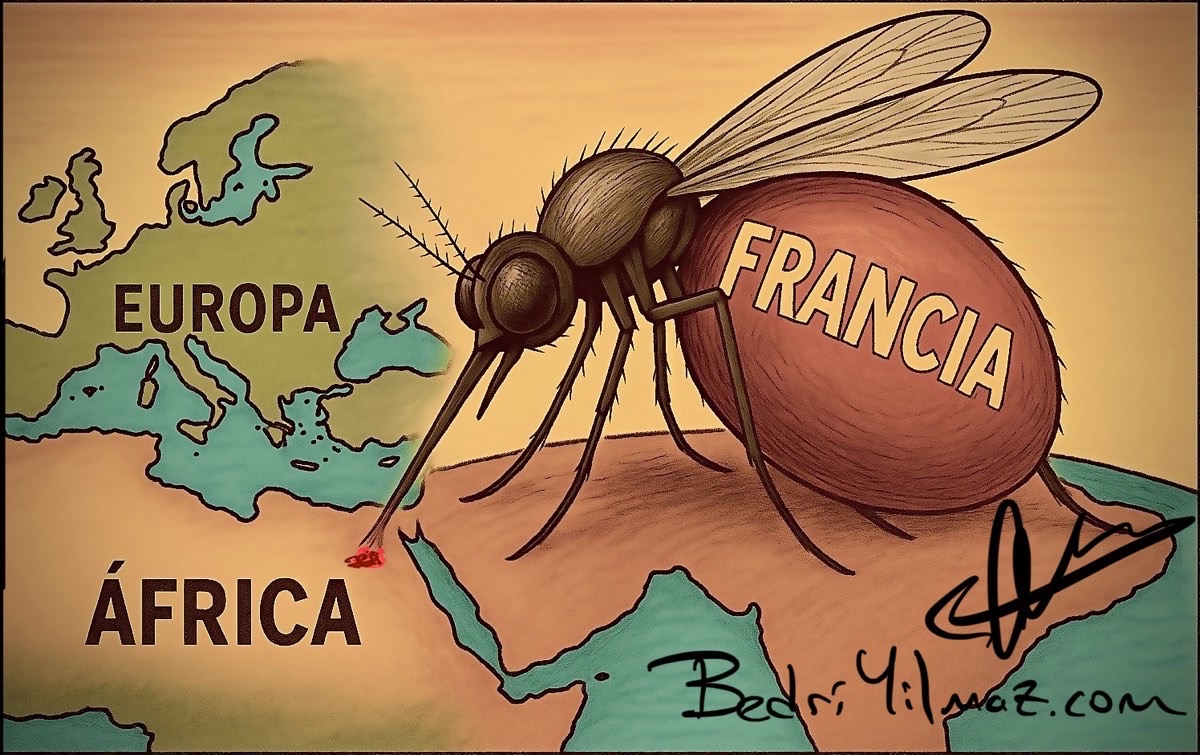 Francia Que Chupa La Sangre De África