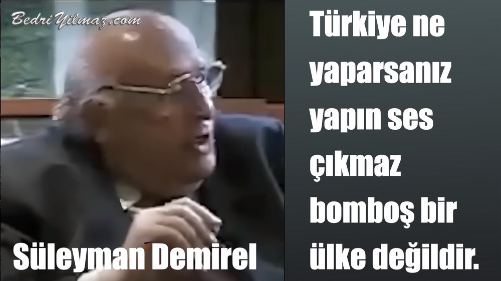 Gerçek Türk Milliyetçiliği - Süleyman Demirel