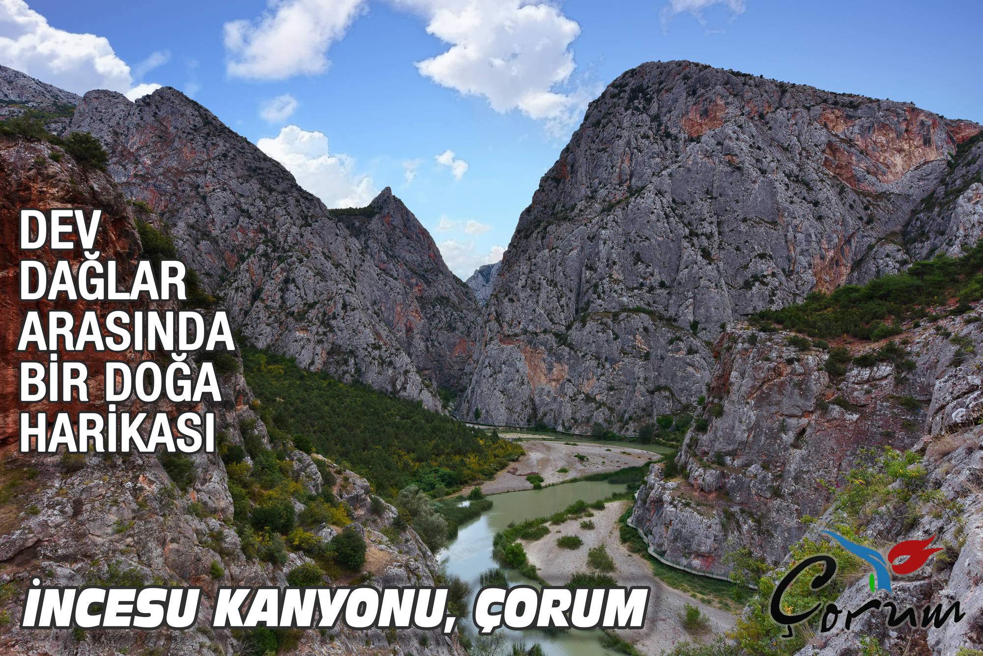 İncesu Kanyonu - Çorum