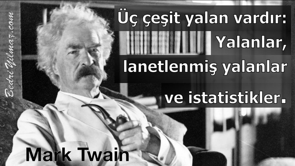 İstatistik - Mark Twain