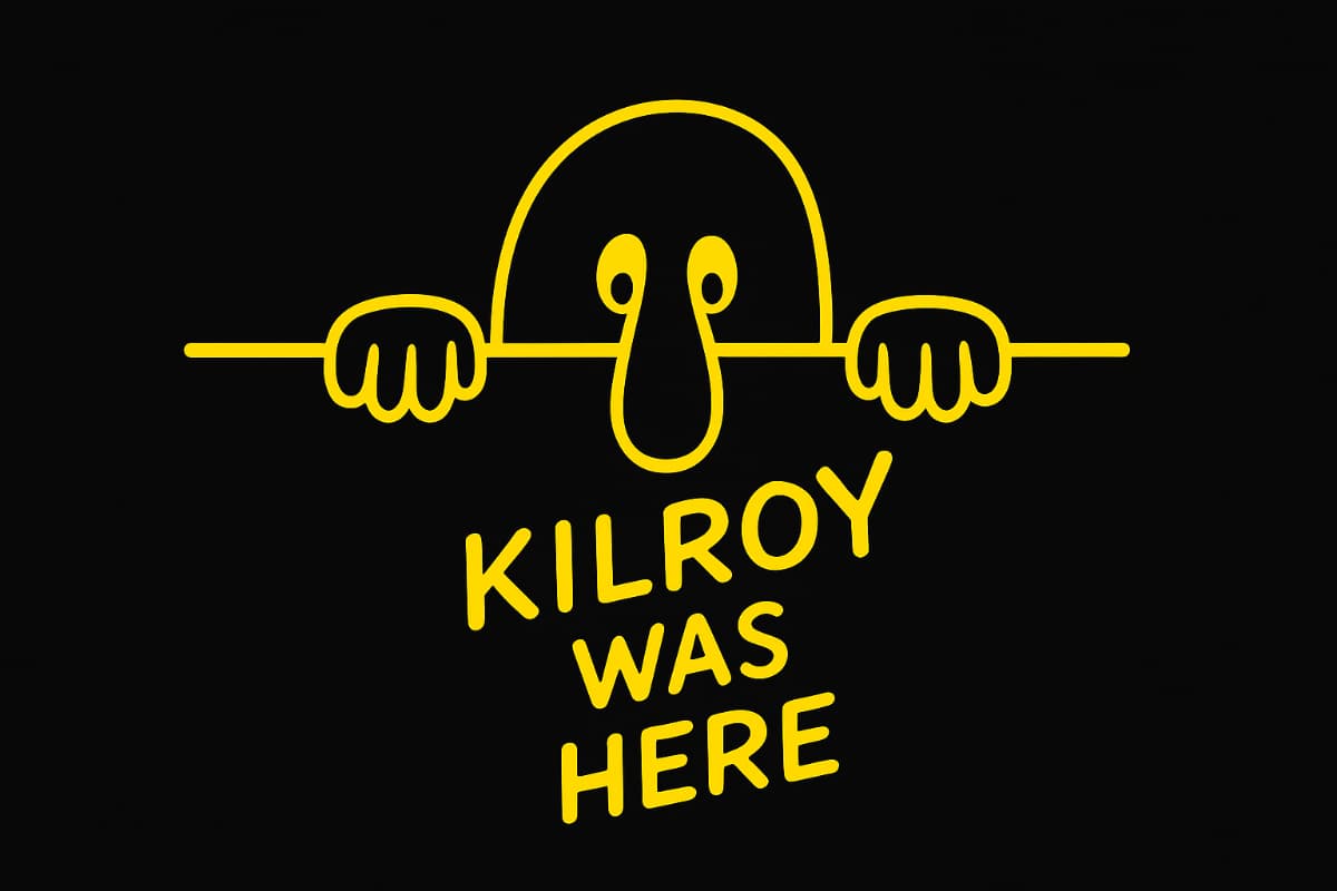 Kilroy Was Here: La Huella de la Humanidad en el Muro