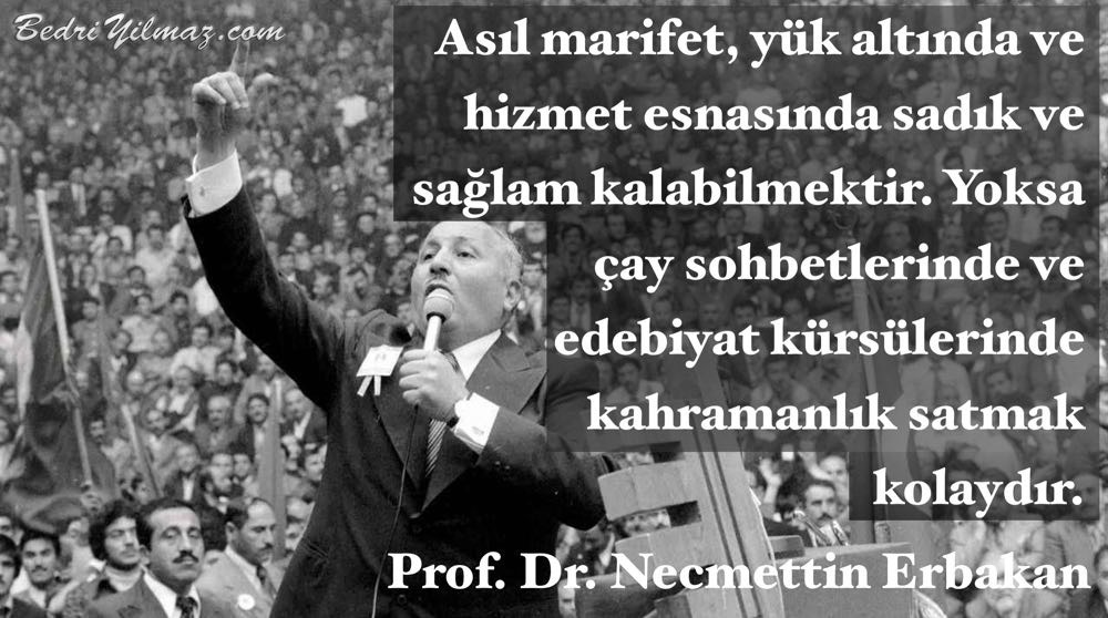 Marifet - Prof. Dr. Necmettin Erbakan