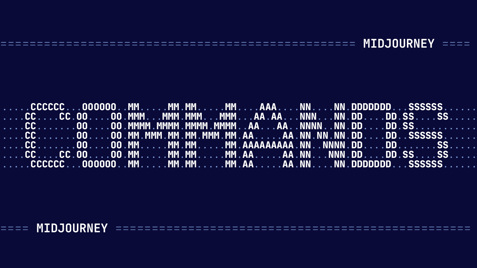 Midjourney Komutları