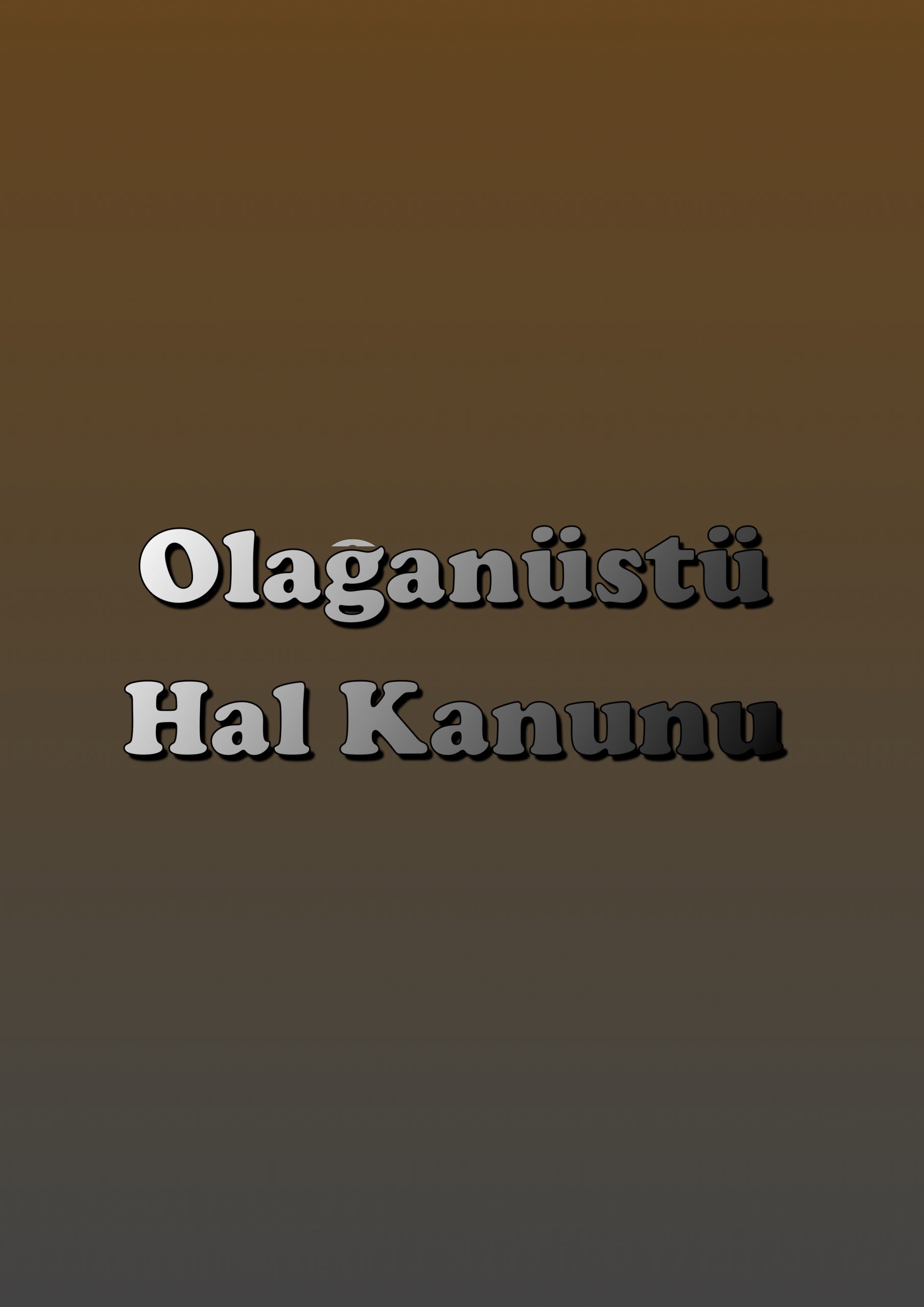 Olağanüstü Hal Kanunu