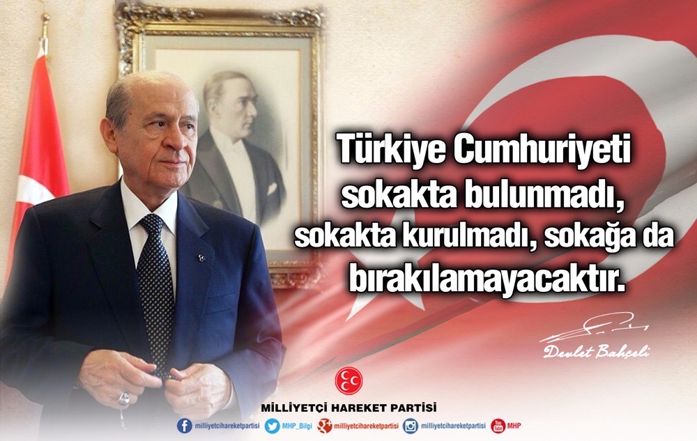 Sandık - Devlet Bahçeli
