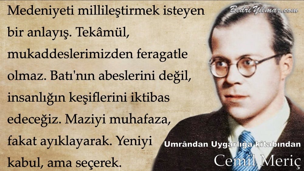 Seçerek - Cemil Meriç