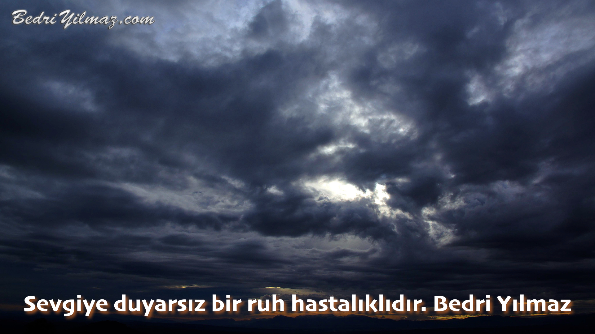 Sevgiye Duyarsızlık - Bedri Yılmaz