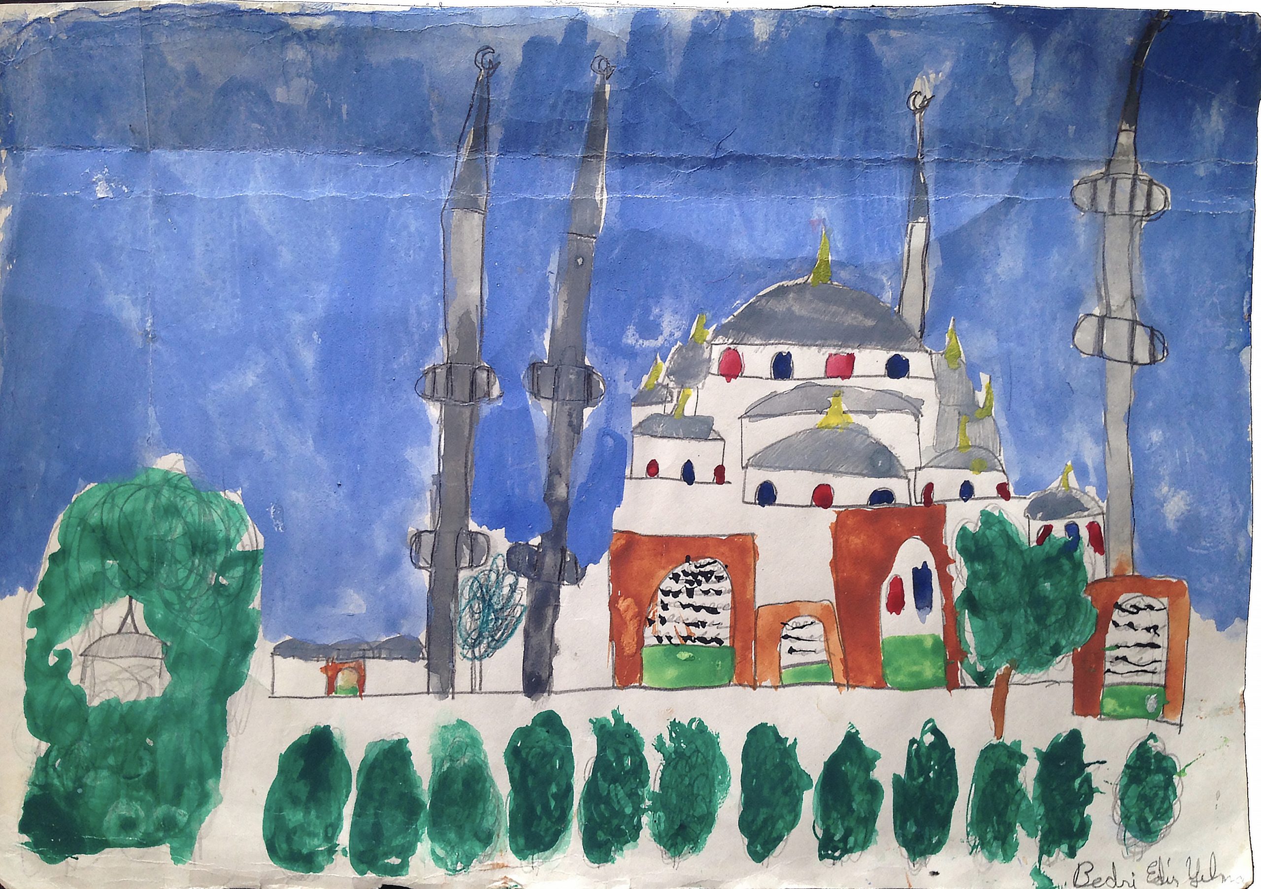 Suluboya Cami Resmim