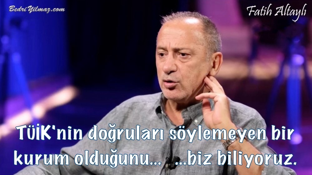 TÜİK - Fatih Altaylı