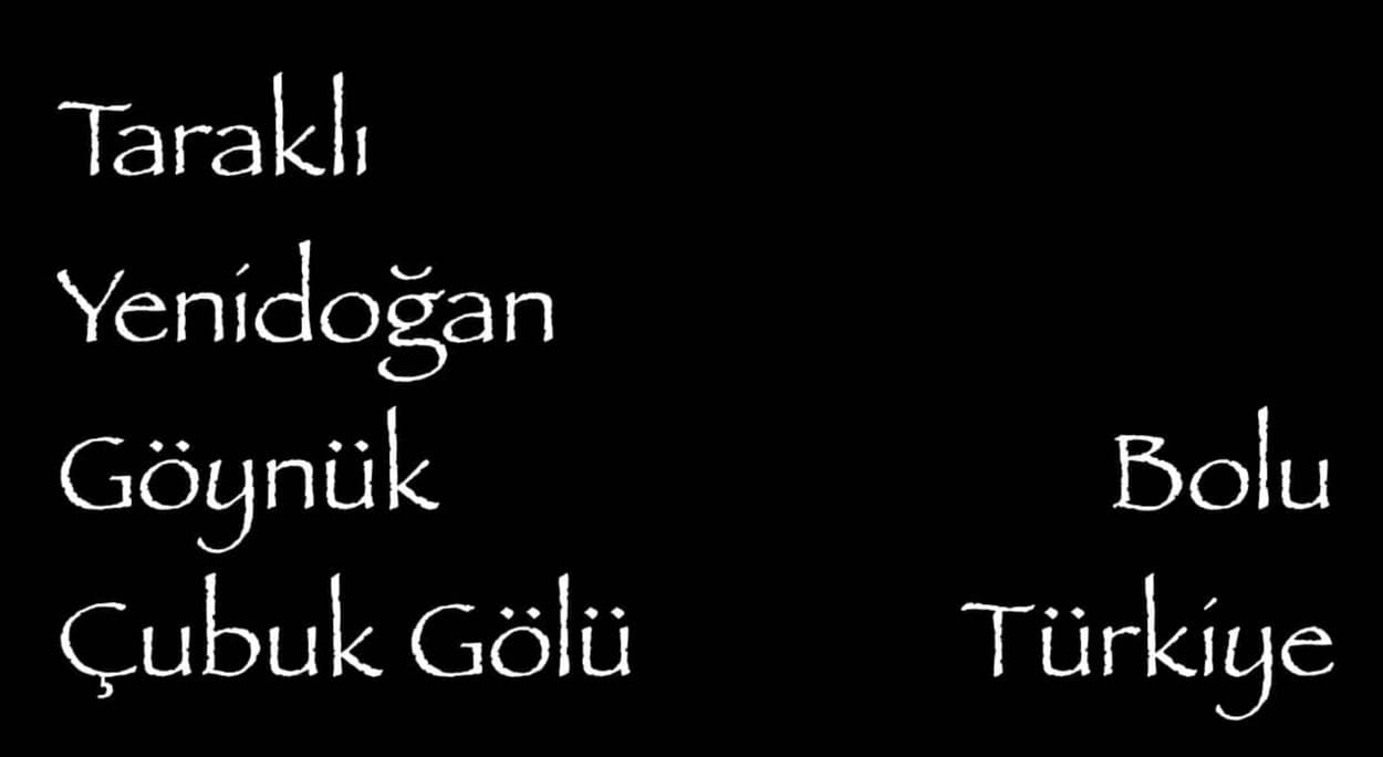 Sakarya - Taraklı - Yenidoğan / Bolu - Göynük - Çubuk Gölü Fotoğraf Gezisi