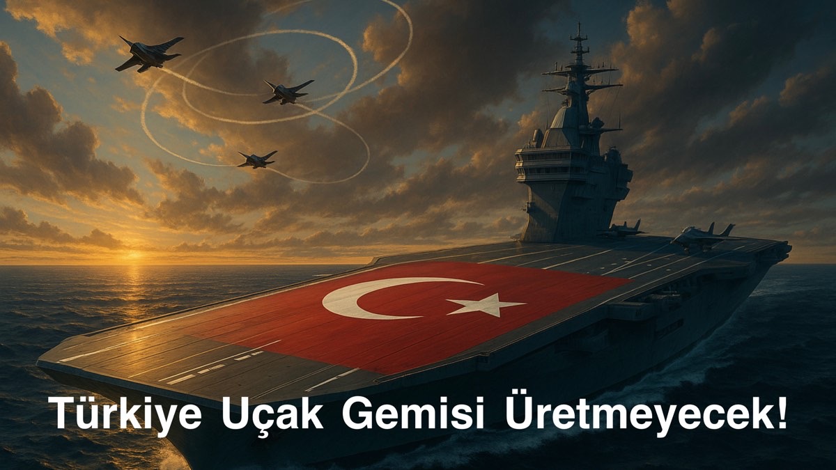 Türkiye Uçak Gemisi Üretecek mi? HAYIR!