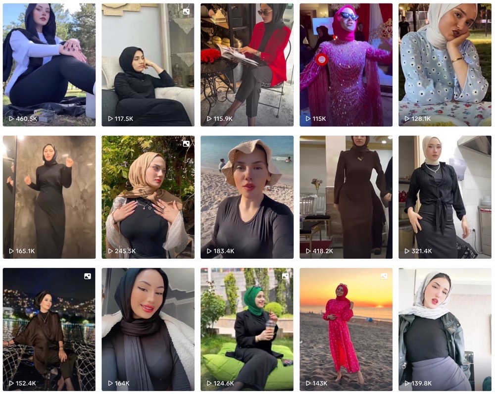 Türkiye'den İnsan Manzaraları – Tiktoktaki Türbanlılar