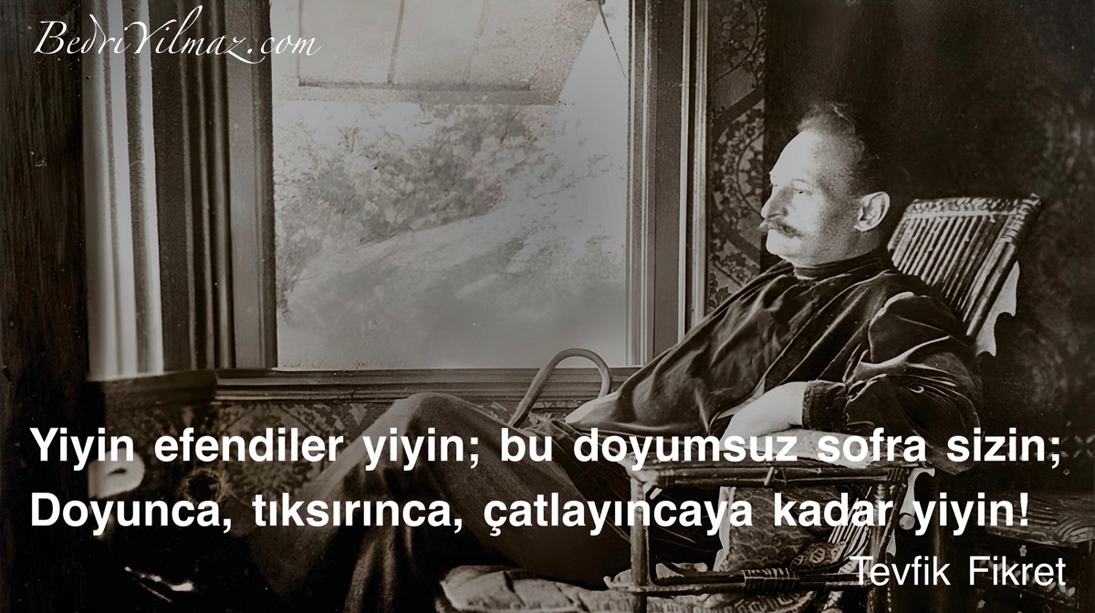 Yiyin – Tevfik Fikret