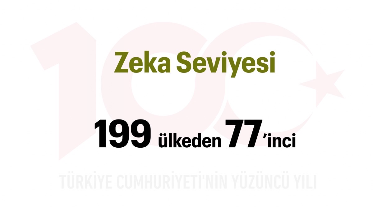 Türkiye Yüzyılı: Zeka Seviyesi