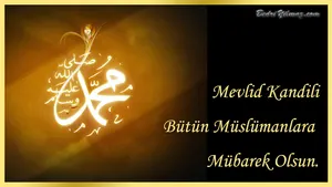 Mevlüt Kandiliniz Kutlu Olsun