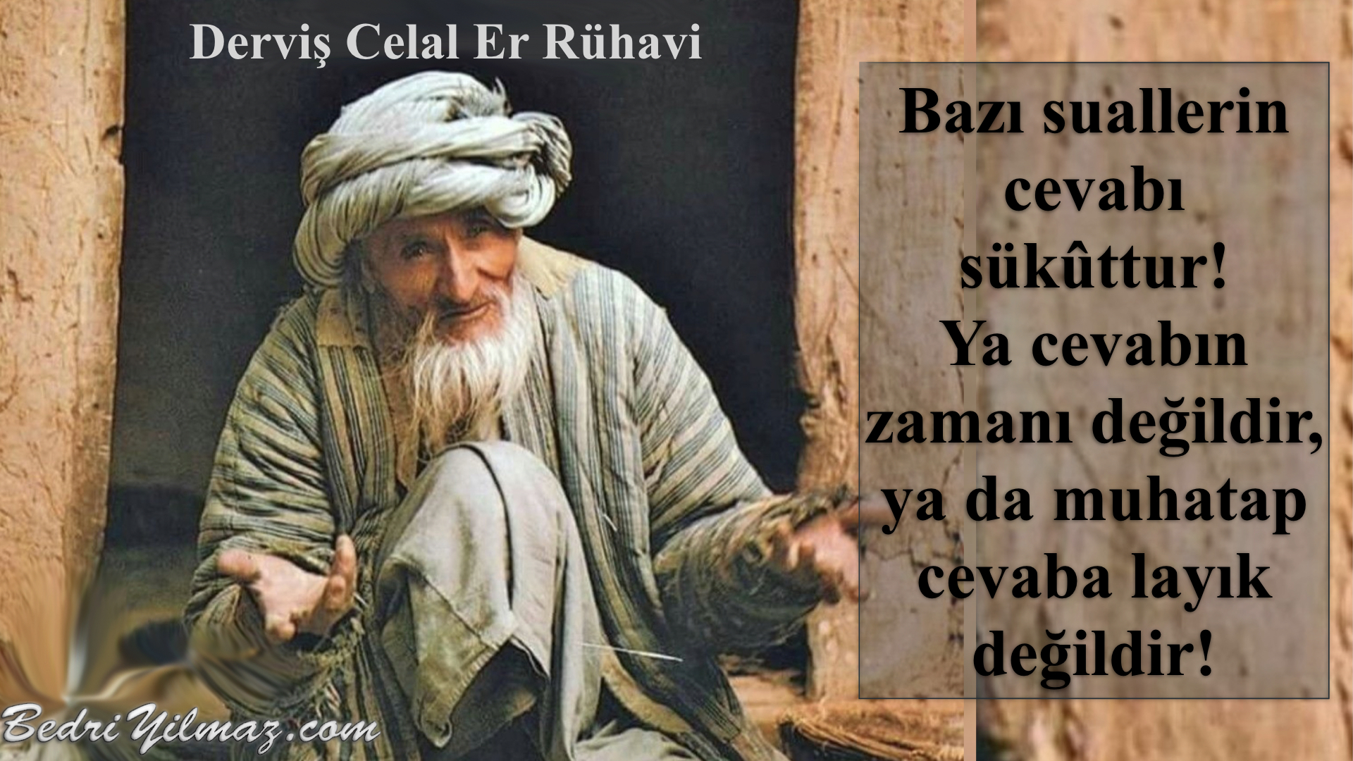 Sükut - Derviş Celal Er Rühavi