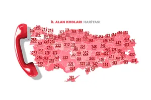 Şehirlerarası Telefon Alan Kodları