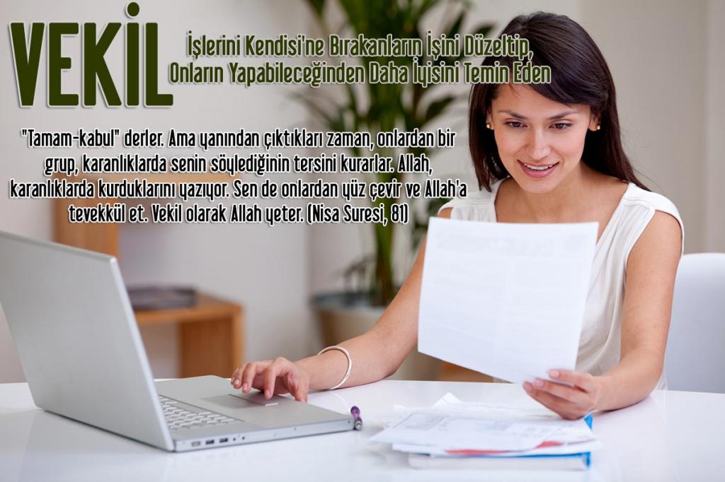 Allah'ın İsimleri - Vekil
