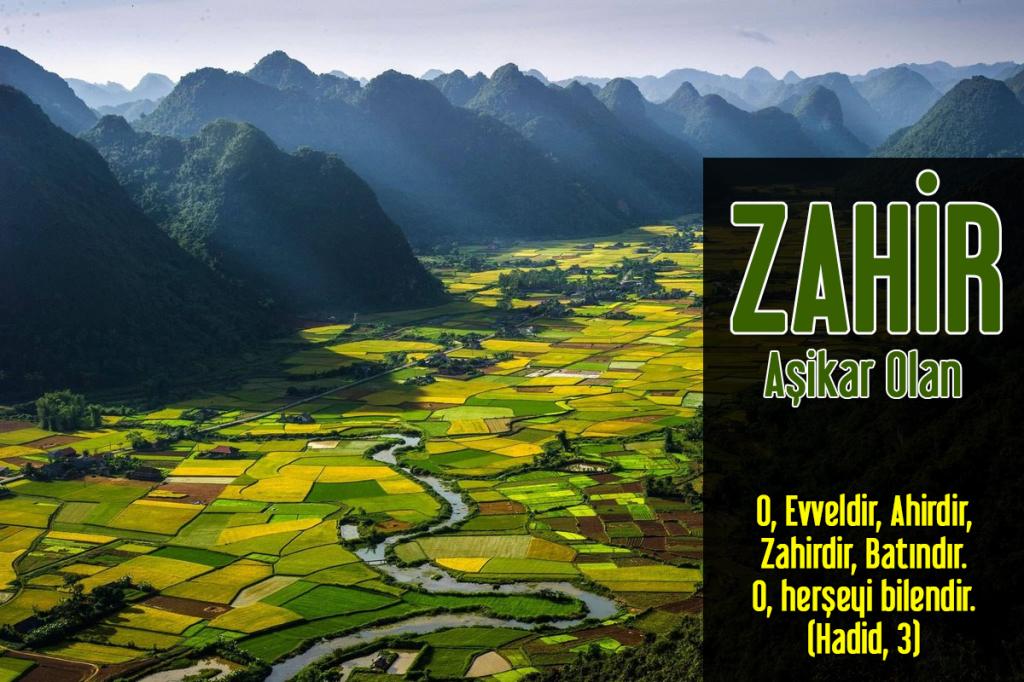 Allah'ın İsimleri - ZAHİR