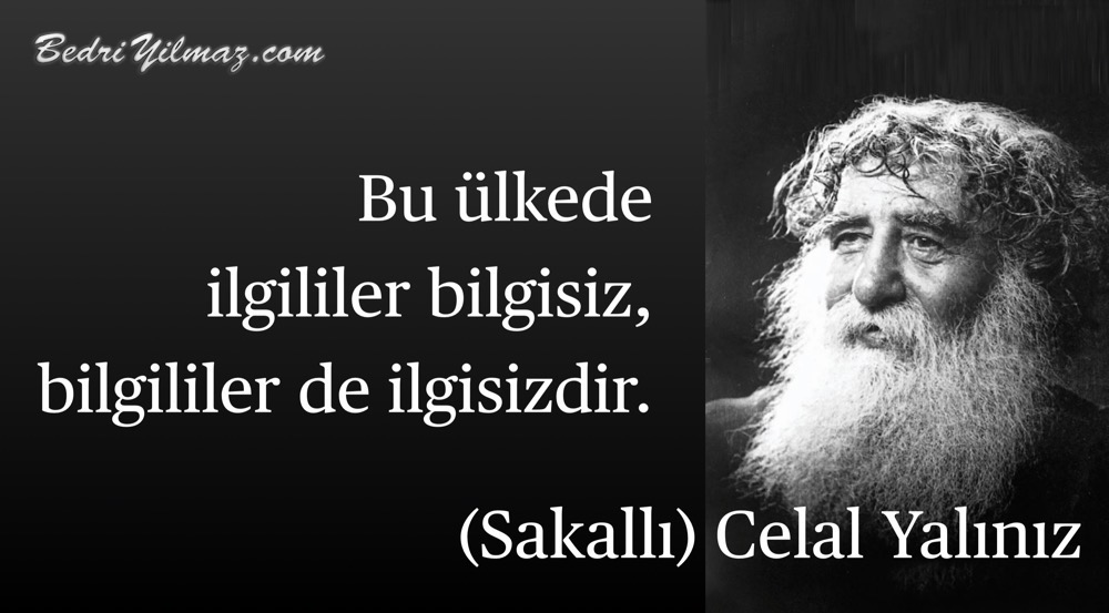 Bilgisiz İlgililer - (Sakallı) Celal Yalınız