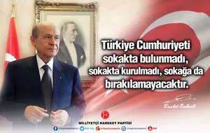 Sandık - Devlet Bahçeli