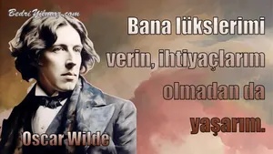 Lükslerim - Oscar Wilde