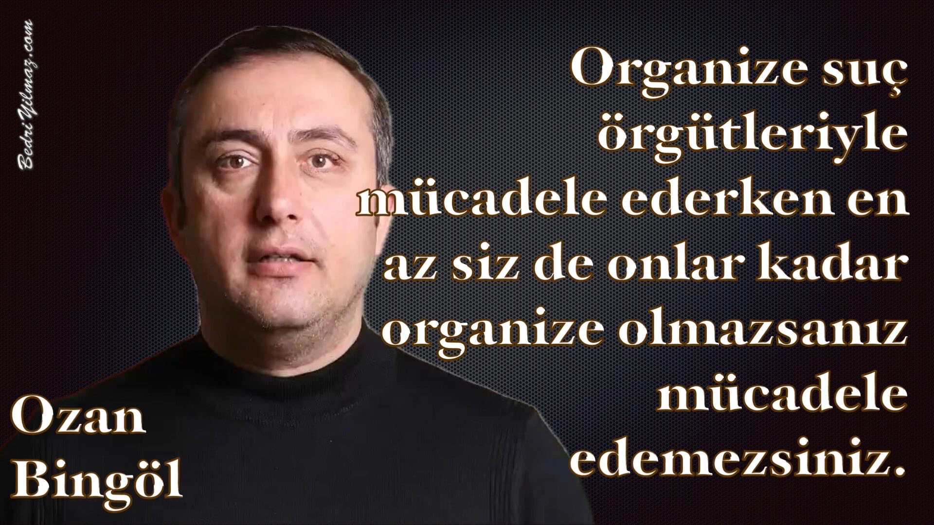Organize – Ozan Bingöl