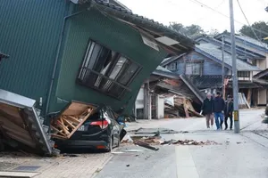 Japonya'da 1 Ocak 2024’te Deprem