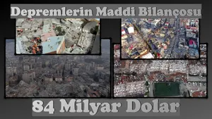Kahramanmaraş Depremlerinin Maddi Bilançosu 84 Milyar Dolar