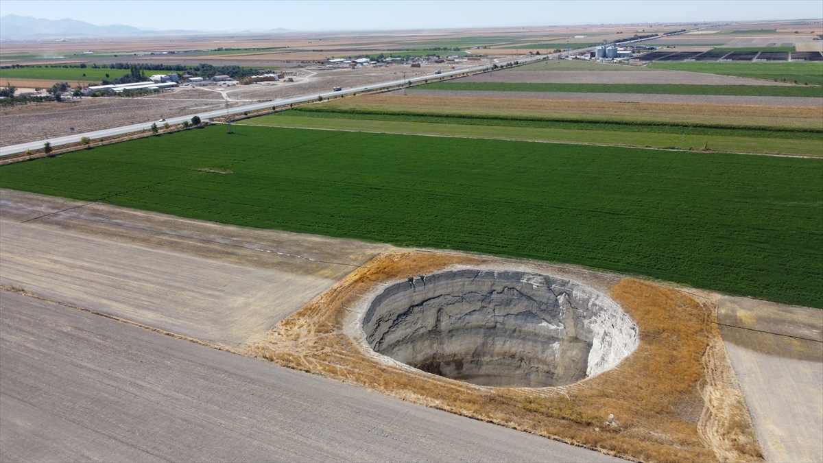 Konya Ovası'nda  2022 Yılında 16 Obruk Oluştu