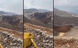 Erzincan'da Siyanürlü Altın Madeninde Toprak Kayması