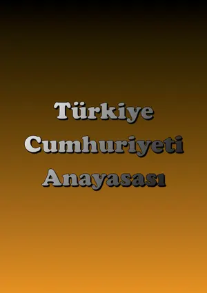 Türkiye Cumhuriyeti Anayasası