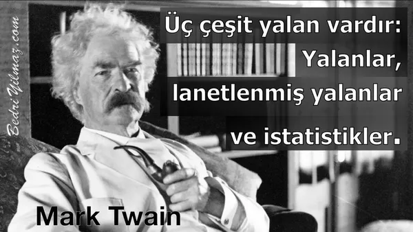 İstatistik - Mark Twain