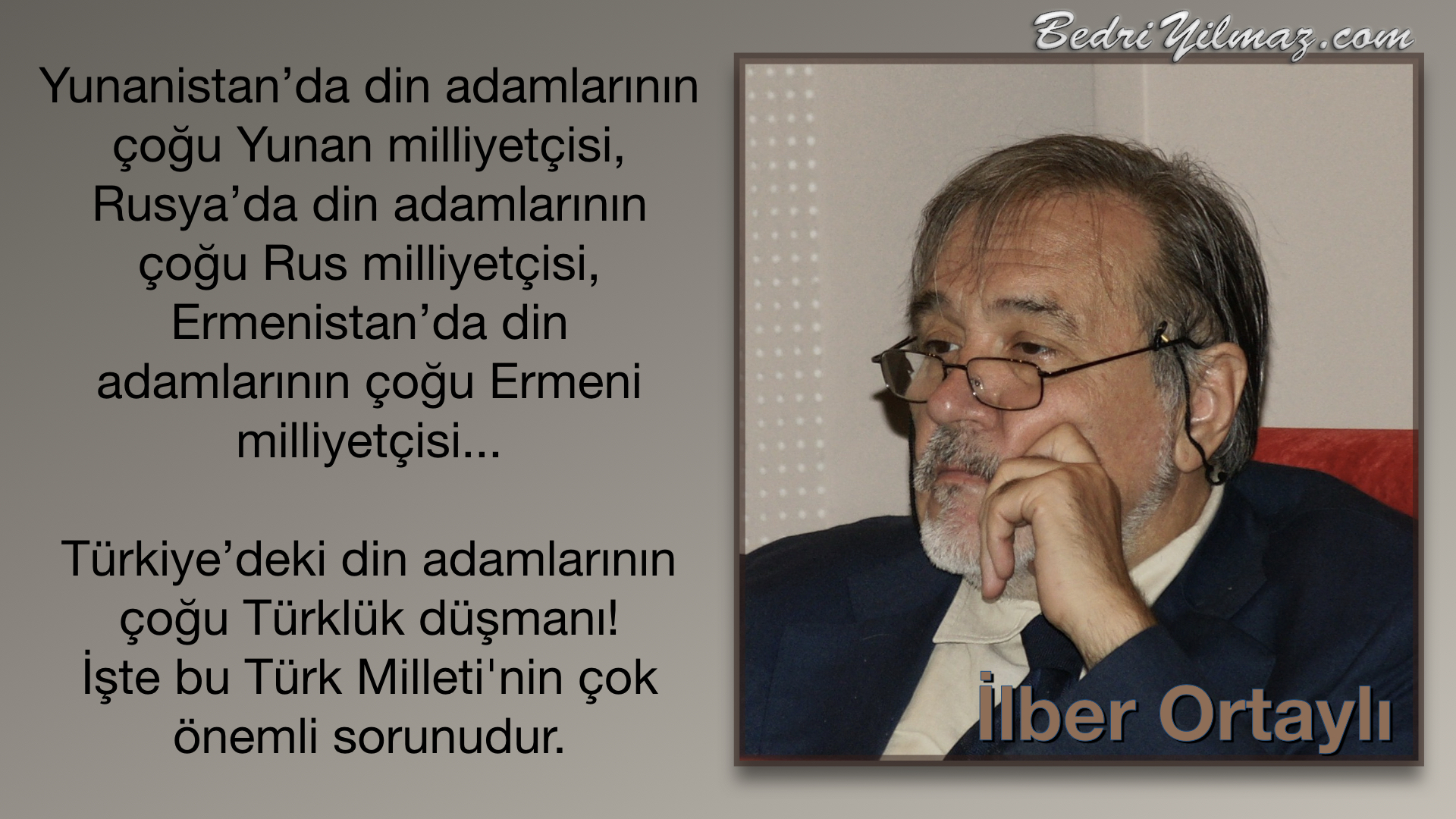 Milliyetçilik - Prof. Dr. İlber Ortaylı