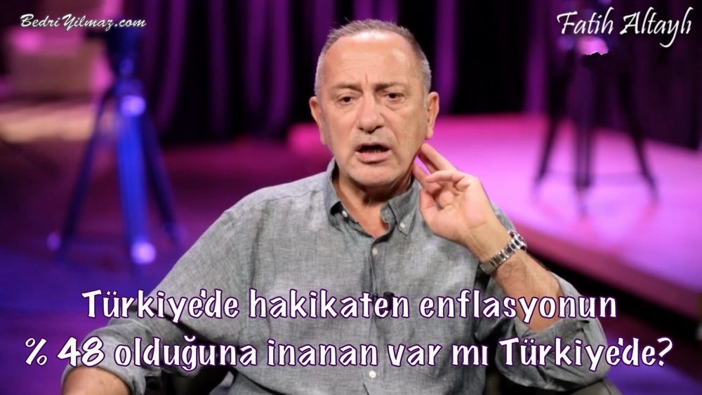 Enflasyon - Fatih Altaylı