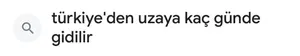 Türkiye'den İnsan Manzaraları - Uzaya Kaç Günde Gidilir?