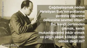 Çağdaşlaşmak - Cemil Meriç