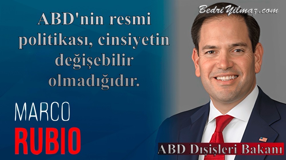 Değişebilir Cinsiyet - Marco Rubio