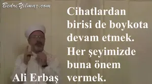 Boykot - Ali Erbaş