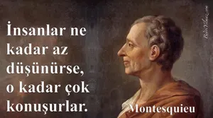 Konuşmak – Montesquieu
