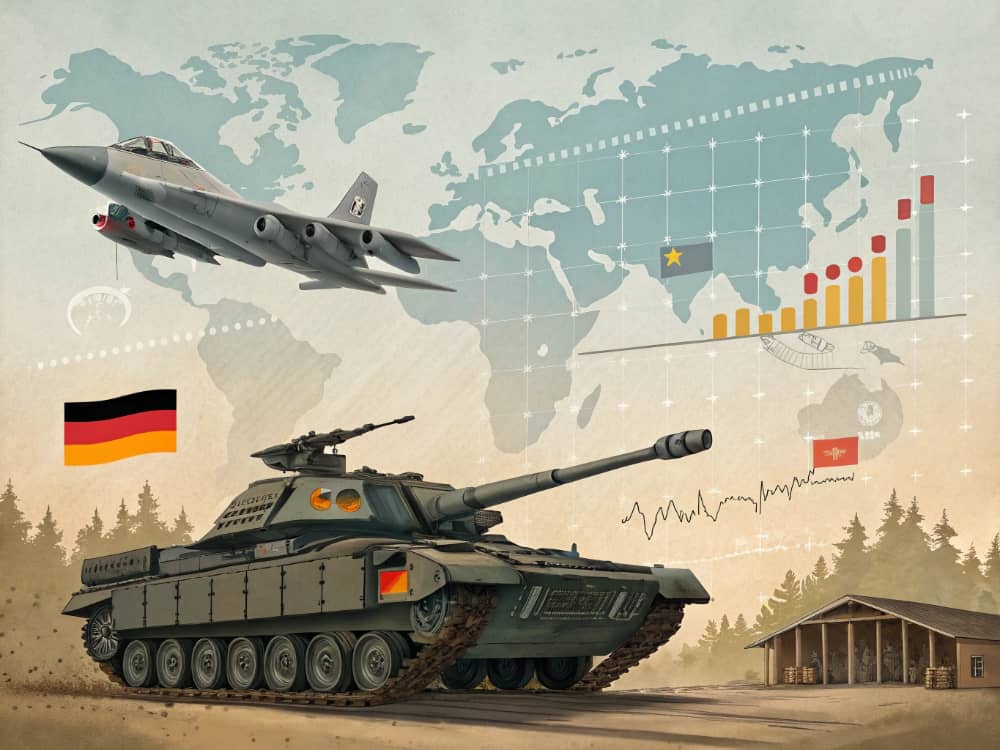 Almanya Askeri Harcamada İlk 5’e Girdi