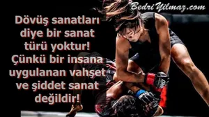 Dövüş Sanatları Diye Bir Sanat Türü Yoktur - Bedri Yılmaz